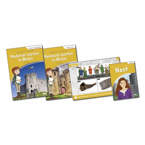 Delwedd ar gyfer Travelling back to the Middle Ages Pack: Castles in Wales / Image for Travelling back to the Middle Ages Pack: Castles in Wales