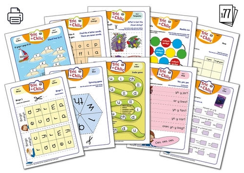 Delwedd ar gyfer Tric a Chlic - Pecyn Rhieni Digidol / Image for Tric a Chlic - Pecyn Rhieni - Digital Parents' Pack