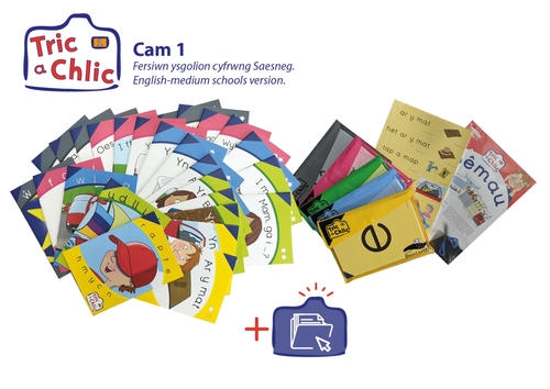 Delwedd ar gyfer Tric a Chlic ar gyfer Ysgolion Cyfrwng Saesneg - Cam 1 / Image for Tric a Chlic ar gyfer Ysgolion Cyfrwng Saesneg - Cam 1