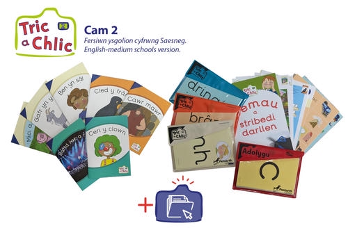 Delwedd ar gyfer Tric a Chlic ar gyfer Ysgolion Cyfrwng Saesneg - Cam 2 / Image for Tric a Chlic ar gyfer Ysgolion Cyfrwng Saesneg - Cam 2