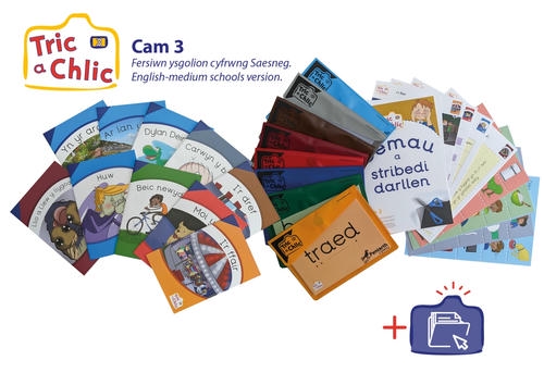 Delwedd ar gyfer Tric a Chlic ar gyfer Ysgolion Cyfrwng Saesneg - Cam 3 / Image for Tric a Chlic ar gyfer Ysgolion Cyfrwng Saesneg - Cam 3